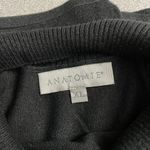 Anatomie Silk Wool Cashmere Sweater XL Black Sleeveless Knit *Flaw/Hole Photo 9