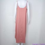 Eloquii NEW Dusty Rose Satin Slip Dress with side slit, women's size 14 Photo 16