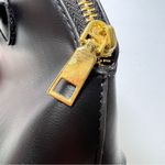 Black Faux Leather Mini Handbag Photo 9