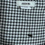 Jason Wu  houndstooth draped mini dress size M $375 Photo 5