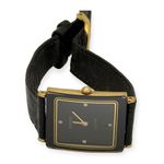 Rado ꔘ Iconic Jubile Integral Diamonds Watch ꔘ Black and Gold ꔘ Florence Strap Photo 2