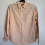 Everlane NWT The Relaxed Oxford Button Down L/S Shirt in Apricot Sz 0 Photo 2