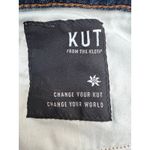 Kut From The Kloth Reese High Rise Fab Ab Ankle Straight Leg Jeans Size 8 Distre Photo 5