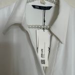 ZARA Collard MIDI Shirt Dress Photo 5