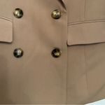 7 For All Mankind Double-Breasted Camel Blazer – Rare find ! Women’s Size Small Photo 7