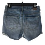 American Eagle Outfitter Embellished Blue Denim Mid Shorts Size 4 Photo 2