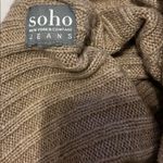 Soho  jeans brown slouchy sweater size medium Photo 3