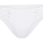 Agent Provocateur Cilla Chic Embroidered Cut out White Bikini Brief US 8 Photo 0