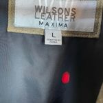 wilson's leather  DIY Paint Splatter Hand Painted Art to Wear Blazer Jacket L Photo 10