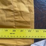 Madewell Yellow Long Sleeve Bib Collar Blouse Photo 6