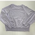 Michael Stars  Sweatshirt Womens Large‎ Kai Purple Pullover Sweatshirt Crew Neck Photo 4