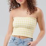 Hollister Checkered Reversible Tube Top Photo 0