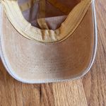 Gigi Pip Hat Cap Adult Tan Beige Adjustable Leather Strap Lined Casual‎ Corduroy Photo 10