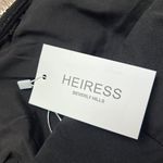 Black Diamante Strapless Dress Size XS Photo 4