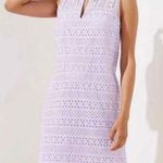 Loft Eyelet Shift Dress NWT Photo 0