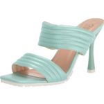 Yoki NIB  Women's Size:6.5 Open Toe Heels Pump Color:Lime/Turquoise, 3” Heel Photo 1