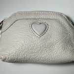 Brighton  Ivory Leather Coin Wallet Vintage New Photo 0