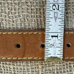 Vintage Womens Tan Full Grain Leather Trouser Belt Size 32 Photo 7
