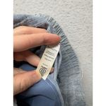 Athleta Cabo Textured Wide Leg Pants Blue 100% Linen Womens Size 0 Nautical Photo 2