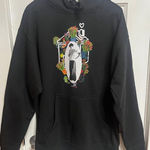 Harry Styles 'Love On Tour' 2022 Official Merch Pullover Hoodie Sweatshirt Black Size L Photo 0