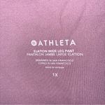 Athleta Elation Wide Leg Pant in Damask Mauve Size 1X NEW Photo 6