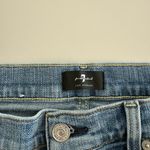 7 For All Mankind  Josefina Boyfriend Light Blue Denim Jeans Photo 1