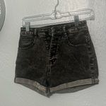 SheIn black highwaisted jean shorts Photo 0