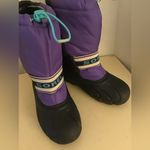 Sorel  women canvas waterproof insulated winter boots Size 6 Youth 4 Photo 2