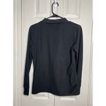 Mofiz Womens Black Long sleeve Polo Athletic Top Size Small Photo 3