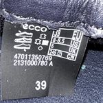 Ecco Women's Leather Soft 7 Woven Slip-On Shoes Black Size 8-8.5 /39 Sneakers Photo 7