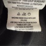 Free People  Lovin’ On You Black Lace cap Sleeve Blouse v-neck solid cute minimal Photo 8