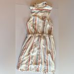 Olive & Oak Women’s Sleeveless Collared Casual Summer Dress with Stripes Medium Photo 3