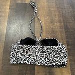 ALBION FIT Echo Cheetah Print Halter Swim Top Size XS Photo 4