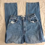 Abercrombie & Fitch A&F Ankle Straight Ultra High Rise Distressed Jeans 30 Photo 1