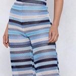 Nasty Gal NWT Blue Knit Set  Photo 0