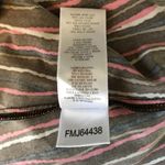 BCBG Max Azria Wrap Dress Size Large V Neck Stripe Y2K Photo 7