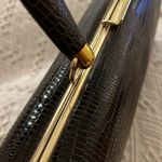 Brown faux leather bag Photo 8