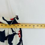 American Eagle  Tie Neck Tube Top Floral Large White Photo 3