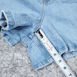 Abercrombie & Fitch Abercrombie High Rise 4" Mom Shorts Light Wash Blue Stretch Denim Size 24 37 Photo 8