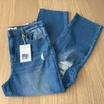 Indigo Rein 🆕 Straight Leg Distress Jeans 13🆕 Photo 3