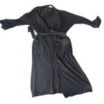 Wilfred Free Black Knit Wrap Robe Duster Cardigan XXS Photo 0