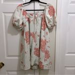 Love, Bonito Harlan Floral Puff Sleeve Dress in Mint Green and Pink Floral US 2 Photo 4