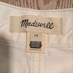 Madewell  Jeans Womens 30 Wide Leg High Rise Belted Cream Ivory Vintage Denim NEW Photo 3