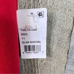 Crystal Doll Crystal Dolls Size 11 Red Long Sleeve Sweetheart Neckline BodyCon Party Dress Photo 8