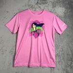Disney RunDisney Shirt Princess 5K Mulan Pink Athletic T-Shirt Womens Medium Photo 1