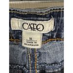Cato 🩵🩵 Women's Capri Jeans, Stretchy, Button Back Pockets, 14🩵🩵 Photo 3
