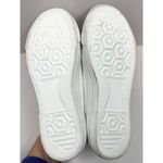 BP White Canvas Sneakers with Pink Ombre Laces Size 6.5 Casual Shoes Photo 6