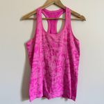 Lululemon  Rare Pink Camo Swiftly Tech Tank Top Size 10 Photo 1