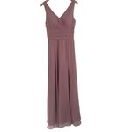 Azazie  Dusty Rose Pink Bridesmaid Maxi Dress 10 Photo 1