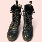 Steve Madden Black Crocodile-Embossed Men's Boots Photo 1